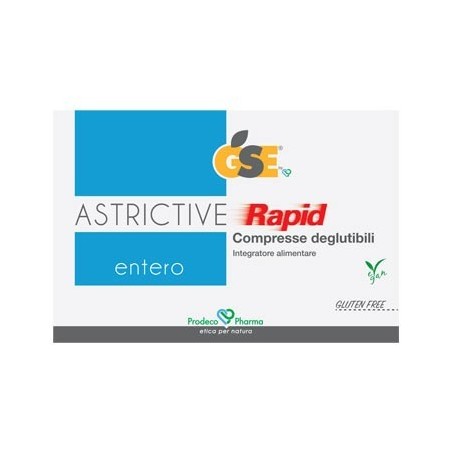 Prodeco Pharma Gse Entero Astrictive Rapid 24 Compresse Deglutibili