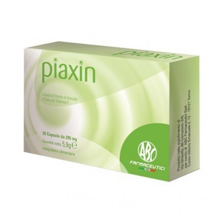 Abc Farmaceutici Piaxin 20 Capsule 295 Mg