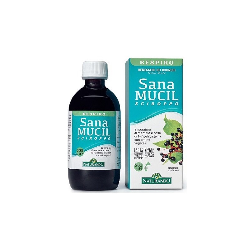 Naturando Sanamucil Sciroppo 200 Ml