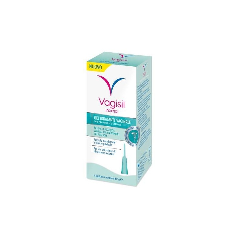 Combe Italia Vagisil Intima Gel Idratante Vaginale 6 Applicazioni Monodose 5 G