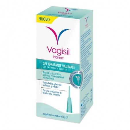 Combe Italia Vagisil Intima Gel Idratante Vaginale 6 Applicazioni Monodose 5 G