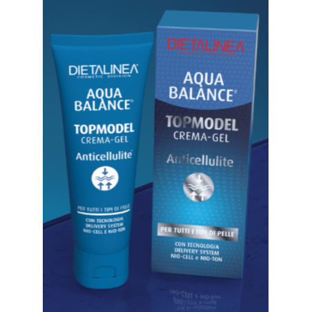 Crema Gel Anticellulite 200 ml Dietalinea Aqua Balance Topmodel