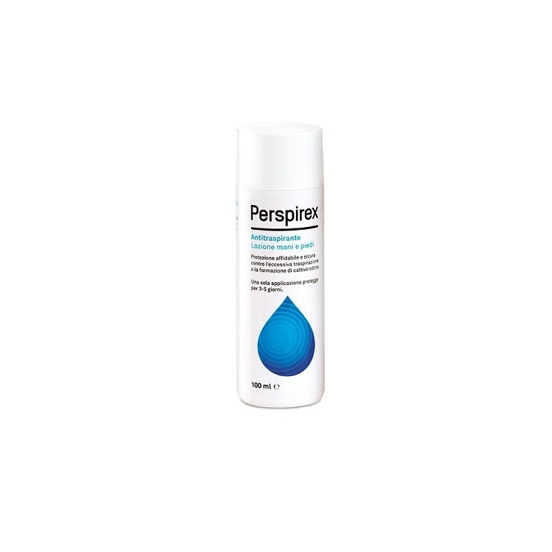 Riemann A/s Perspirex Foot Lotion Antitraspirante Lozione Trasparente Sudorazione E Cattivo Odore Piedi 100 Ml