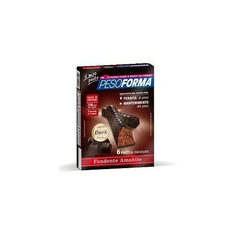 Nutrition & Sante' Italia Pesoforma Barrette Dark 12 X 31 G