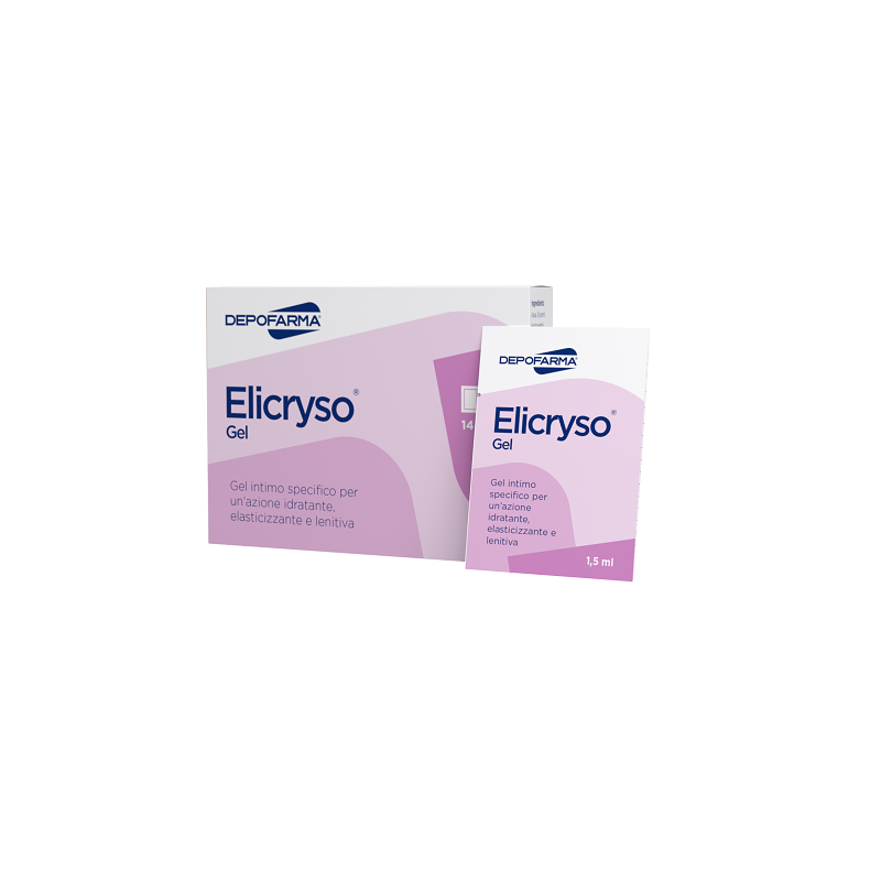 Depofarma Elicryso Gel Intimo Idratante Elasticizzante E Lenitivo 14 Bustine Da 1,5 Ml