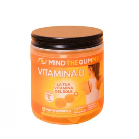 Dante Medical Solution Mind The Gummy Vitamina D 30 Pastiglie Gommose Gusto Limone Senza Zucchero