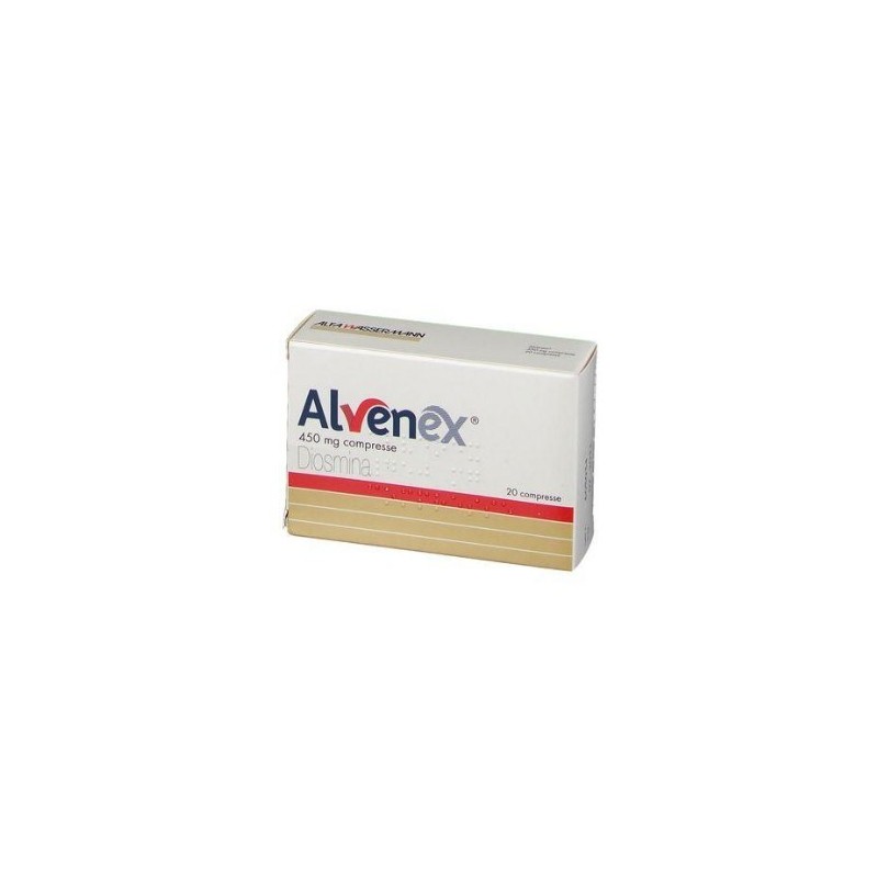 Dymalife Pharmaceutical Alvenex 450 Mg Compresse Alvenex 450 Mg Polvere Per Sospensione Orale Diosmina