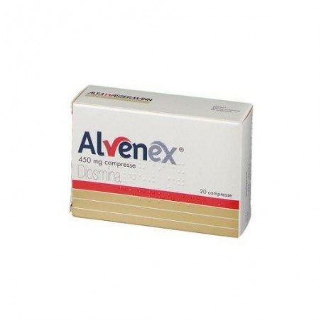 Dymalife Pharmaceutical Alvenex 450 Mg Compresse Alvenex 450 Mg Polvere Per Sospensione Orale Diosmina