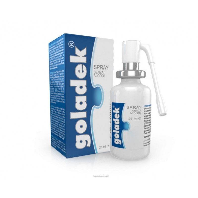 Shedir Pharma Unipersonale Goladek Spray No Alcool 25 Ml