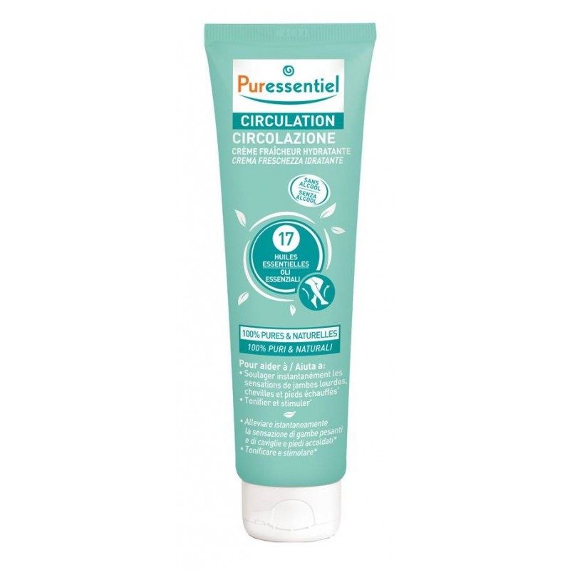 Puressentiel Italia Puressentiel Crema Circolazione Freschezza Idratante Gambe Ei Stanchi 100 Ml