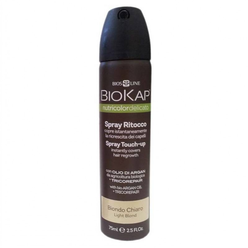 Bios Line Biokap Nutricolor Delicato Spray Ritocco Biondo Chiaro 75 Ml