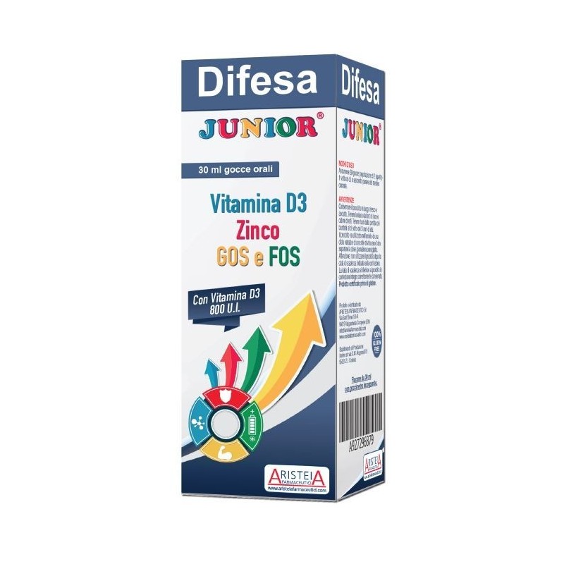 Aristeia Farmaceutici Difesa Junior Gocce Orali 30 Ml