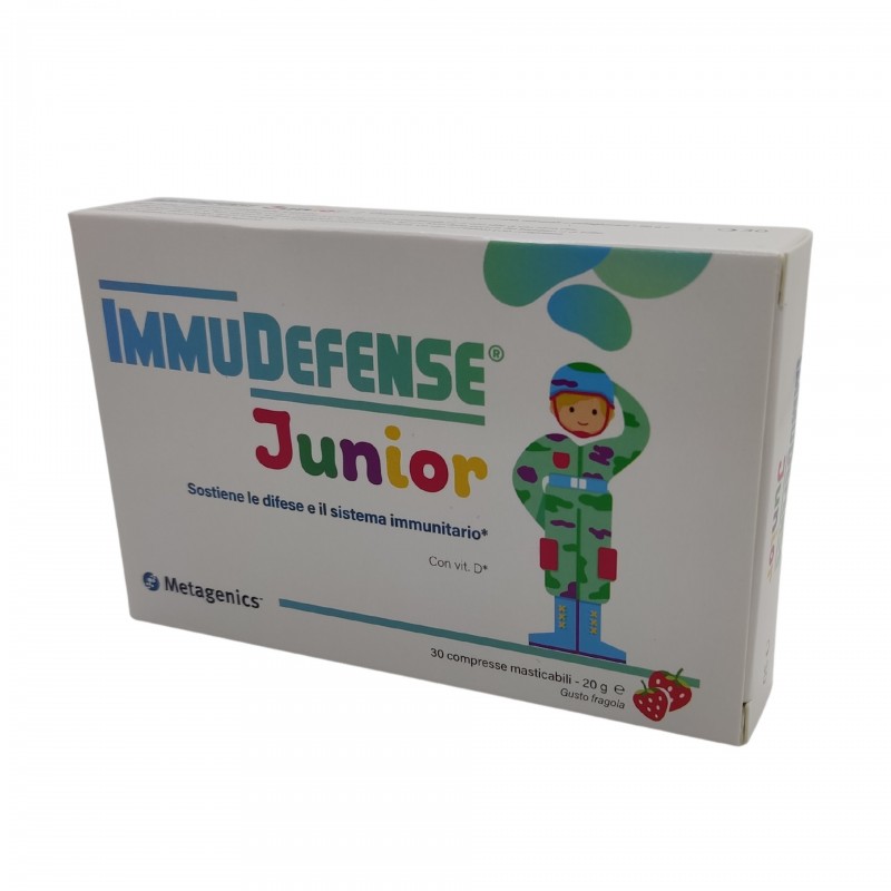 Metagenics Belgium Bvba Immudefense Junior 30 Compresse Masticabili