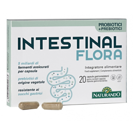 Naturando Intestinal Flora 20 Capsule