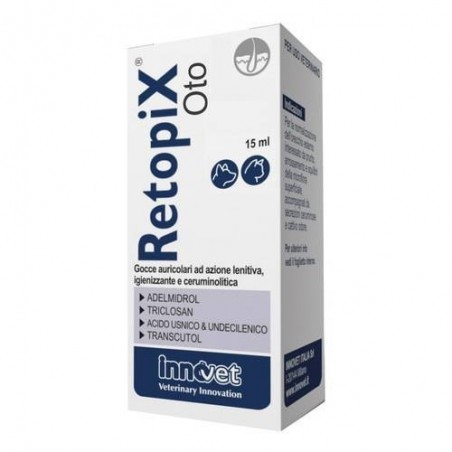 Innovet Italia Retopix Auricolari Gocce Auricolari Flacone Contagocce 15 Ml