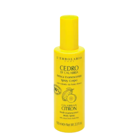 L'erbolario Fresca Evanescenza Spray Corpo Cedro 100 Ml