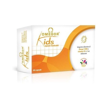 U. G. A. Nutraceuticals Omegor Kids 60 Capsule Masticabili