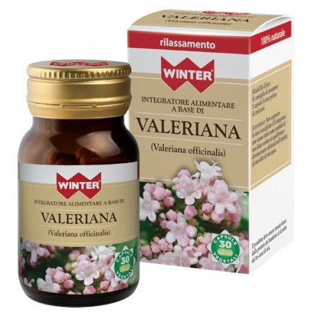 Valeriana Integratore per Stress e Sonno 30 Capsule Winter