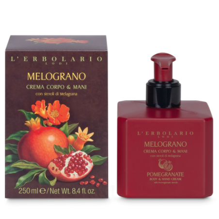 L'erbolario Melograno Crema Corpo & Mani 250 Ml