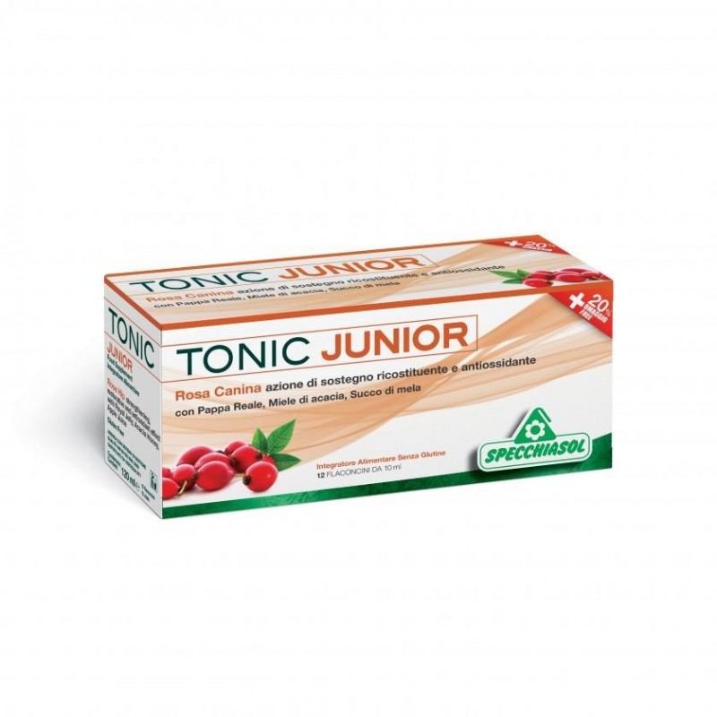 Specchiasol Tonic Junior 12 Flaconcini X 10 Ml