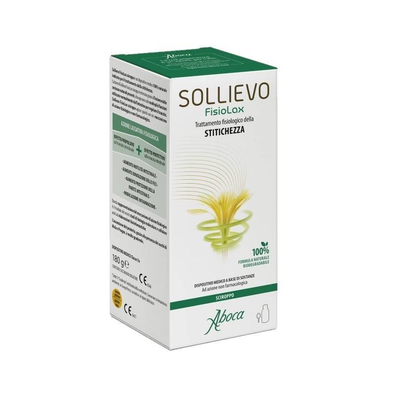 Aboca Societa' Agricola Sollievo Fisiolax Sciroppo 180 G