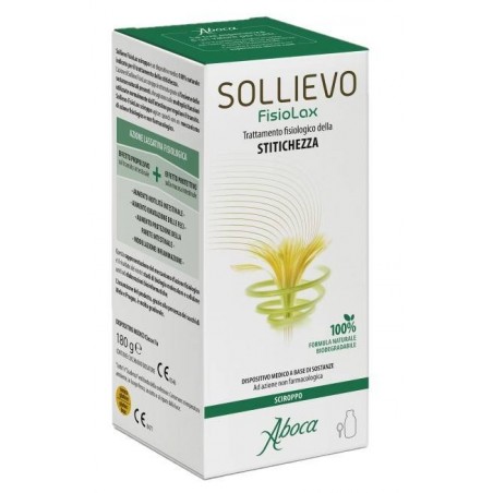 Aboca Societa' Agricola Sollievo Fisiolax Sciroppo 180 G