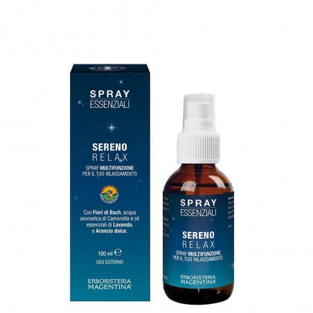 Erboristeria Magentina Sereno Relax Spray Essenziali 100 Ml