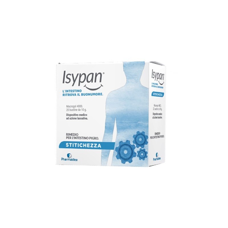 Pharmaidea Isypan Stitichezza Macrogol 4000 20 Bustine 10 G