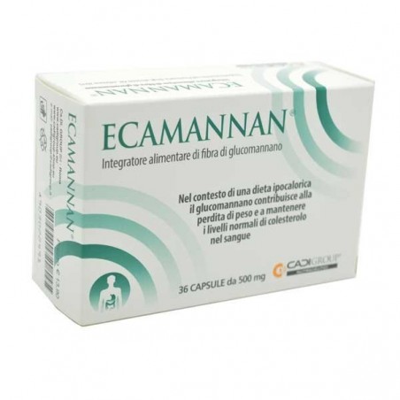 Ca. Di. Group Ecamannan 36 Capsule 500 Mg