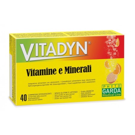 Named Vitadyn Vitamine/minerali 40 Compresse Effervescenti In 2 Tubi