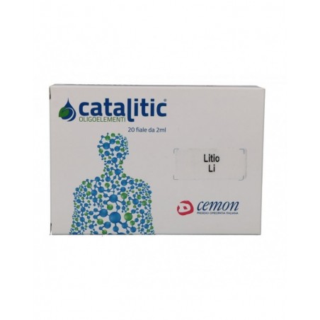 Cemon Catalitic Oligoelementi Litio Li 20 Fiale 2 Ml