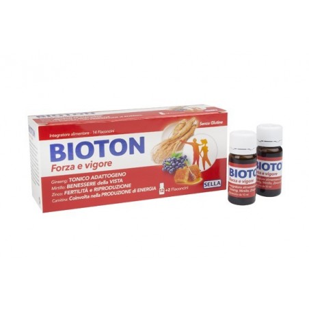 Sella Bioton Ginseng Forza Vig 14 Flaconcini