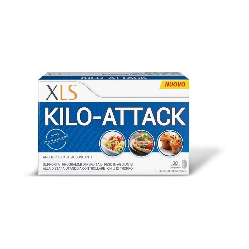 Perrigo Italia Xls Kilo-attack 30 Compresse