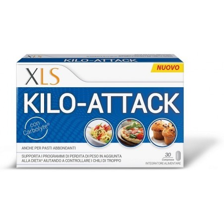 Perrigo Italia Xls Kilo-attack 30 Compresse