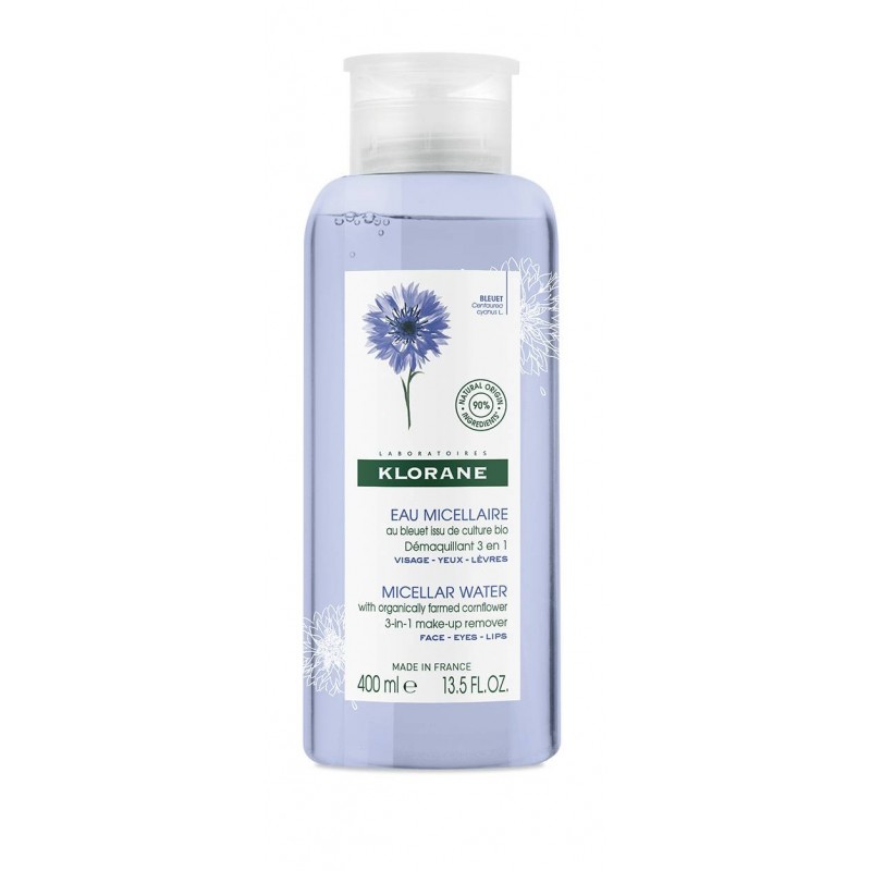 Klorane Acqua Micellare Fiordaliso Bio 400 Ml