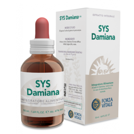 Forza Vitale Italia Sys Damiana Gocce 50 Ml