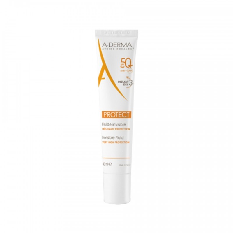 Aderma A-d Protect Fluido Invisibile 50+ 40 Ml