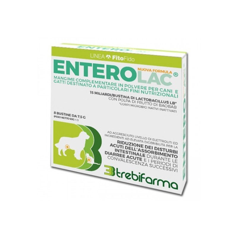 Trebifarma Enterolac Polvere 8 Bustine Da 7,5 G