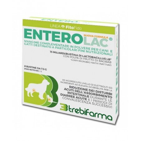 Trebifarma Enterolac Polvere 8 Bustine Da 7,5 G