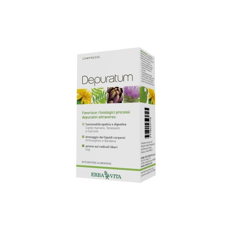 Erba Vita Group Depuratum Compresse 30 Compresse