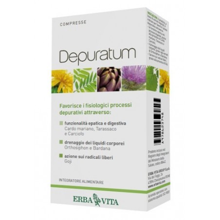 Erba Vita Group Depuratum Compresse 30 Compresse