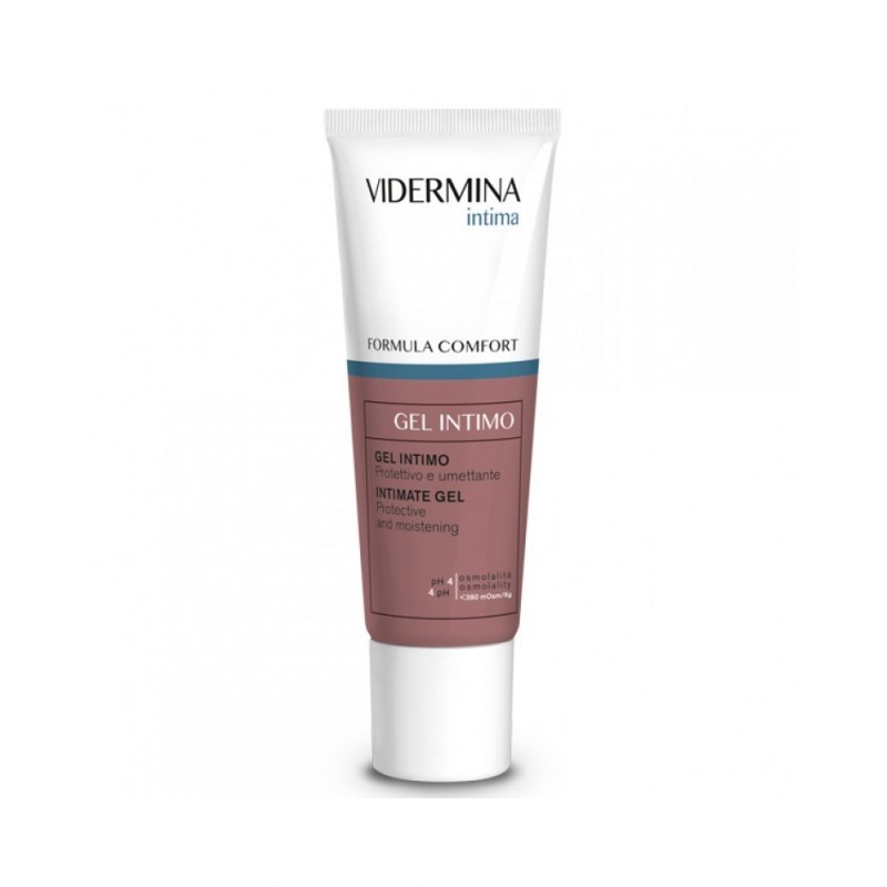 Ist. Ganassini Vidermina Intima Formula Comfort Ph Acido Gel Intimo Protettivo E Umettante Nuova Formula 30 Ml