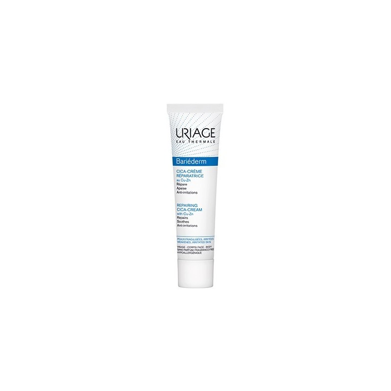 Uriage Laboratoires Dermatolog Bariederm Cica-crema 100 Ml