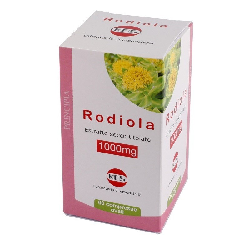 Kos Rodiola 1000mg 60 Compresse