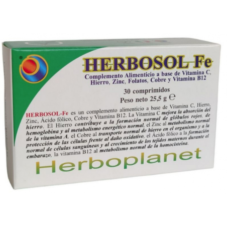 Herboplanet Herbosol Fe 30 Compresse