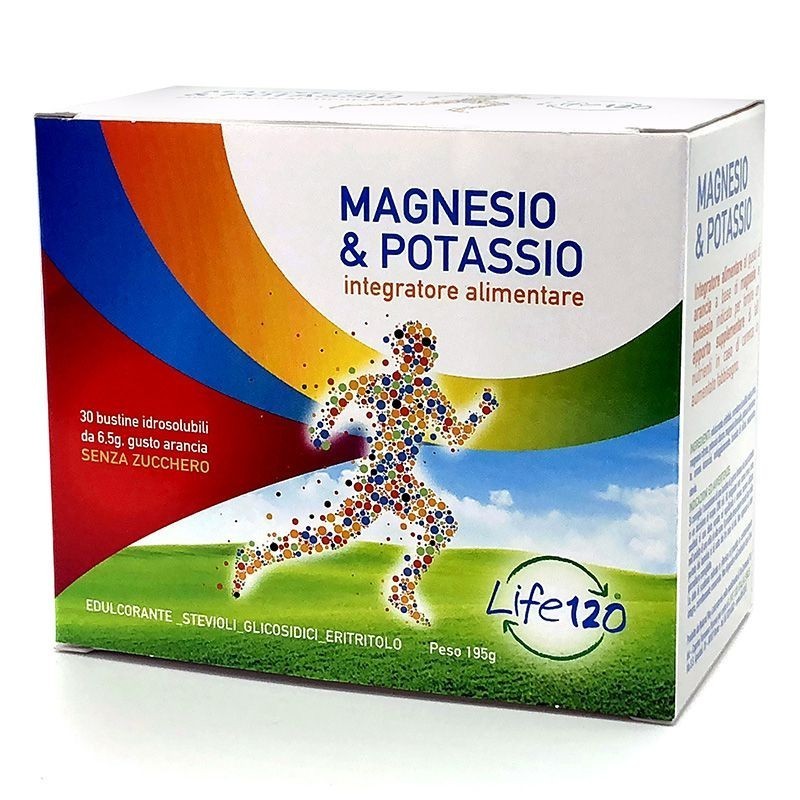 Life 120 Italia Magnesio E Potassio 30 Bustine