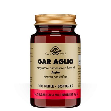 Solgar It. Multinutrient Gar Aglio 100 Perle