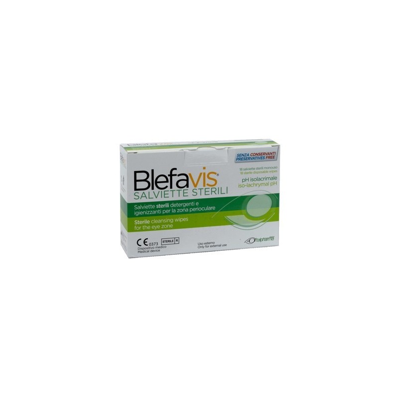 Oftalpharma Blefavis Salviette Sterili 18 Pezzi