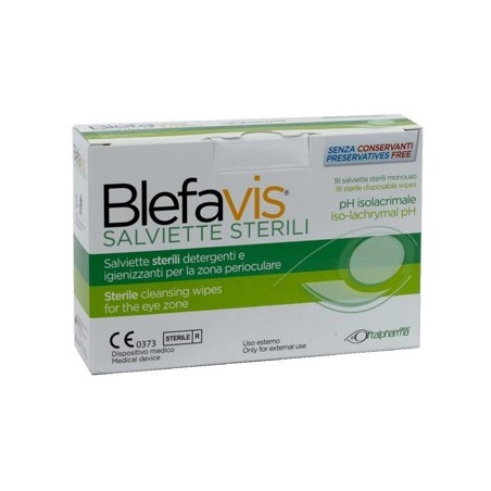 Oftalpharma Blefavis Salviette Sterili 18 Pezzi