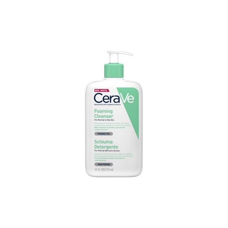 Cerave Schiuma Detergente Viso 473 Ml